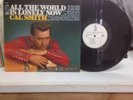 Cal Smith All The World Is Lonely Now LP WLP KAPP PROMO Folk Country