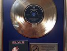 Elvis Presley - Raised on Rock CD/Cover gerahmt +Deko goldene Vinyl Schallplatte