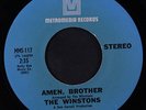 WINSTONS: Amen, Brother / Color Him Father 45 rare Funk