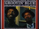 CURTIS AMY & FRANK BUTLER: Groovin' Blue LP (Mono, later lbl, 2 neat clear tape