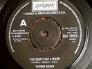Yvonne Baker - You Didn't Say A Word // Bobby Paris - Night Owl