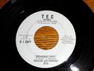 1960s FUNK 45 ROSCOE and FRIENDS TEC LABEL WHITE LABEL PROMO #3012 BARNYARD SOUL