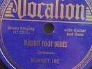 JESSE MONKEY JOE COLEMAN CHARLIE MCCOY VOCALION 04471 BLUES 78 RPM RECORD E/V+