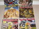 6 Iron Maiden Albums [LP] VG+ Number of the Beast, Powerslave NM, Killers,