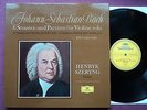 DGG Stereo, 3 LP, BACH:6 Sonatas and Partitas for Solo Violin,HENRYK SZERYNG, NM