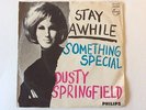 Dusty Springfield RARE Stay Awhile 45 rpm PS IMPORT Germany VG++ 1964