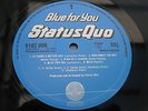 Status Quo BLUE FOR YOU UK LP JUST ONE PLAY EVER PLAYS 100% MINT MINUS
