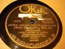 JAZZ HARRY RESER'S PILOTS Down Among The Sugar Cane/Wedding Bells OKEH 41219 EE+