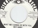 INSPIRATIONS - WHAT AM I GONNA DO WITH YOU,HEY BABY ,US  BLACK PEARL 102 DJ  '66