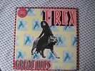 T REX GREAT HITS LOVELY COPY STICKER, POSTER, UK LP -  MARC BOLAN