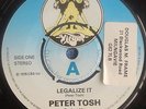 Peter Tosh promo 45 - Legalize It / Brand New Second Hand  - VS 140