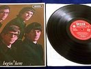 THE ZOMBIES, BEGIN HERE, ORIGINAL 1965 1st ISSUE UK DECCA RECORD LABEL MONO LP.