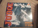 SEALED HARDCORE LP Judge Bringin' it Down colored vinyl sticker on Revelation