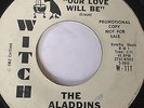 DOO-WOP SOUL PROMO 45/ ALADDINS 