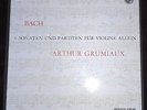 Arthur Grumiaux Bach Sonatas & Partitas 3LP Philips 835 198 AY Orig Hi-Fi Maroon