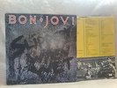 BON JOVI   SLIPPERY WHEN WET    LP record