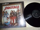 BLACK SABBATH,SABOTAGE  LP ON NEMS,STERLING STAMP/BLOW ON A JUG SECRET TRACK.