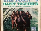THE TURTLES Picture Sleeve 45 Happy Together / Like the Seasons   White Whale