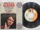 MICHEL SARDOU - LES RICAINS - RARE 45 EP 1967 NM