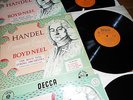 Handel The Boyd Neel String Quartet 3 LP Decca LXT 5041 5042 5403 Thurston Dart