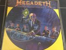 Megadeth Rust In Peace Picture disc Metallica  Iron Maiden Slayer