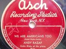 BANNED FROM RADIO BLUES ANDY RAZAF & EUBIE BLAKE 