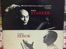 JANOS STARKER - GYORGY SEBOK: BRAHMS SONATAS GOLD MERCURY SR 90392 PROMO LP USA