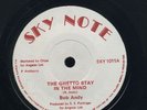 1675 BOB ANDY-THE GHETTO STAY IN MIND-SKY NOTE-REGGAE 45 7