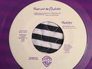 RARE-PRINCE AND REVOLUTION PURPLE RAIN PROMO PURPLE VINYL 45 7