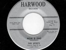 RARE NEW YORK DOOWOP-UPSETS-HARWOOD 7-MOM & DAD/WOBBLE TWIST