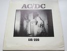 AC/DC '110/220' VERY RARE LIVE LP '77 W/BON SCOTT ARCHIVE MINT