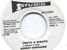 JOHNNY OSBOURNE - TRUTHS AND RIGHTS (STUDIO 1) 