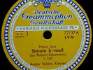 ANDOR FOLDES PIANO    Liszt Sonata B major     DGG Micrograde 72137/8, rec. 1951