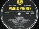 BEATLES 1965 STEREO Original 1st Press UK Parlophone LP - Rubber Soul EX+/NM- 