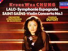 SXDL 7527 DIGITAL CHUNG - LALO & SAINT-SAENS - VIOLIN CONCERTOS - DUTOIT - NM