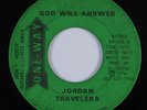 Funk/Deep Soul Gospel 45 JORDAN TRAVELERS God Will Answer ONE-WAY HEAR
