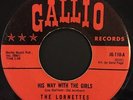 RARE Northern Soul Popcorn 45 THE LORNETTES His Way With The Girls GALLIO NICE
