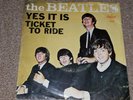 The Beatles Yes It Is Ticket To Ride Record 45 Picture Sleeve Only