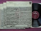 PHILIPS orig. Mono, 3 LP,BACH: Sonatas and Partitas for solo violin,GRUMIAUX, NM