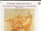 NONESUCH - SERGIU LUCA - BACH VIOLIN SONATAS & PARTITAS COMPLETE - 3LP MINT