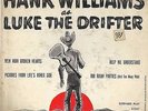 HANK WILLIAMS Luke The Drifter Rare Country MGM Records X1047 4 Track 45 EP