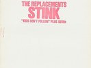 REPLACEMENTS Stink Vinyl LP Orig. Pink Stamp NM TWIN TONE w/ Masterdisk Matrix