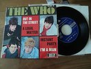 THE WHO / OUT IN THE STREET (4.1966) TRES RARE FRENCH E.P languette présente 