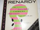 OSSY RENARDY, violin/ PAGANINI - 12 Caprices - Vol. 1 lp Remington R-199-146