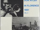 DON AYLER IN FLORENCE 1981 Volls 1/3 ON FRAME ITALIAN ORIGINAL LIMITED M-/SEALED