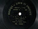 FERNAND BAER bass Delibes Lakme Stances one sided zonophone 12228 7