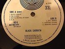 Black Sabbath LP Same UK Large Vertigo swirl 1st press PHILIPS CREDIT  Vinyl
