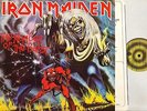 IRON MAIDEN the number of the beast EMC 3400 A2/B2 with inner uk 1982 LP EX/EX
