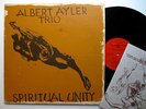 ALBERT AYLER spiritual unity - SPECIAL ADVANCE EDITION w/ BOOK #44/200 ESP RARE