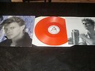 David Bowie 2 LP Waiting In The Wind Rome 1987 Yellow + Orange Vinyl Insert EX/M